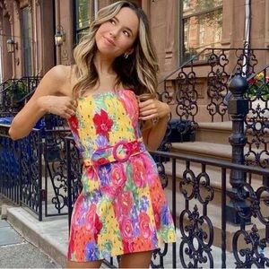 Amanda Uprichard Fay Dress in Paysage